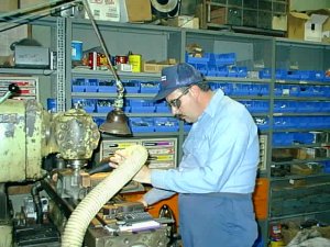 Gary In Machine Shop